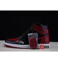 OG 1 Air High Patent Jordan Bred 555088-063 0809
